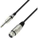 Adam Hall LR20 XLR prepojovací kábel [1x XLR zásuvka - 1x jack zástrčka 6,35 mm] 3.00 m čierna