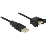 Delock #####USB-Kabel USB 2.0 #####USB-A Stecker, #####USB-A Buchse 1.00 m čierna