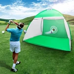 Indoor Outdoor Golf Practice Net Golf Hitting Cage Garden Grassland Practice Tent Golf Training Equipment