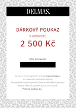 Delmas dárkový poukaz 2 500 Kč