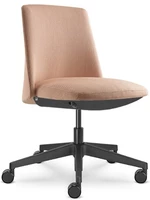 LD SEATING Kancelářské křeslo MELODY DESIGN 775-FR, F40-N1, kříž hliník černý