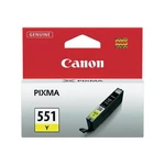 Cartridge Canon CLI-551 Y, 330 stran - originální (6511B001) žltá Technické detaily
Tiskové barvy 	žlutá
Množství 	1
Ink cartridge type 	standard capa