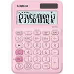 Kalkulačka Casio MS 20 UC PK - světle růžová kalkulátor • duálne napájanie (batéria, solárny panel) • 12miestny displej • 3tlačidlová pamäť • výpočet 