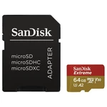 Pamäťová karta SanDisk Micro SDXC Extreme 64GB UHS-I U3 (160R/60W) + adapter (SDSQXA2-064G-GN6MA) pamäťová karta microSD • kapacita 64 GB • čítania 16