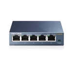 Switch TP-Link TL-SG105 (TL-SG105) stolný switch • 5 portov (10/100/1 000 Mbit/s) • Auto MDI/MDIX funkcie pre elimináciu potreby krížených káblov • ro