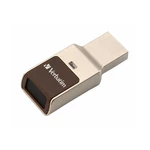 USB flash disk Verbatim Fingerprint Secure, 64GB (49338) strieborný USB flash disk • kapacita 64 GB • rozhranie USB 3.0 • čítačka odtlačku prstov • rý