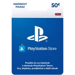 Predplatená karta Sony PLAYSTATION STORE – DÁRKOVA KARTA 50 EUR - pouze pro SK PS Store (PS719800057) predplatená karta pre PlayStation Network • hodn