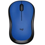Myš Logitech Wireless Mouse M220 Silent (910-004879) modrá bezdrôtová myš • optický senzor • rozlíšenie 1 000 DPI • 3 tlačidlá • životnosť batérie: 18