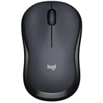 Myš Logitech Wireless Mouse M220 Silent (910-004878) čierna bezdrôtová myš • optický senzor • rozlíšenie 1 000 DPI  • 3 tlačidlá • životnosť batérie: 