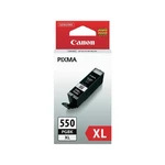 Cartridge Canon PGI-550XL PGBK, 500 stran - originální (6431B001) čierna Technické detaily
Tiskové barvy 	Pigment black
Množství 	1
Barva(y) foto inko