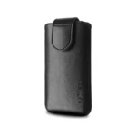 Puzdro na mobil FIXED Sarif 5XL+ (RPSFM-001-5XL+) čierne univerzální pouzdro • materiál: umělá kůže • rozměry 147 × 83 × 9,7 mm • uzavírání na magnet