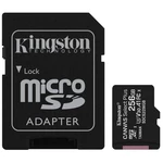 Pamäťová karta Kingston Canvas Select Plus MicroSDXC 256GB UHS-I U1 (100R/85W) + adapter (SDCS2/256GB) pamäťová karta microSD • kapacita 256 GB • číta