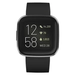 Inteligentné hodinky Fitbit Versa 2 (NFC) - Black/Carbon (FB507BKBK) inteligentné hodinky • 1.39" AMOLED displej • dotykové ovládanie + bočné tlačidlo