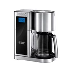 Kávovar RUSSELL HOBBS Elegance 23370-56 strieborný kávovar • příkon 1 600 W • 1,25l nádržka na vodu • časovač • systém Anti drip proti odkapávání • te