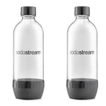 Fľaša SodaStream 1l GREY/Duo Pack sada náhradných fliaš • určená pre výrobníky sódy SodaStream • objem každej fľaše 1 l • vrátane hermetického uzáveru