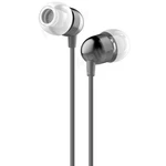 Stereo Headset USAMS EP-8, 3.5 mm jackkel, Grey