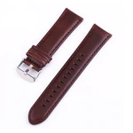 Barna bőr karpánt Samsung Galaxy Watch - SM-R810, 42mm