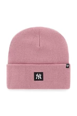 Čiapka 47 brand Mlb New York Yankees ružová farba,