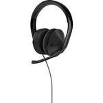 Microsoft Stereo herní headset na kabel přes uši, jack 3,5 mm, černá