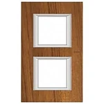 Legrand rám Axolute teaková HA4802/2LTK