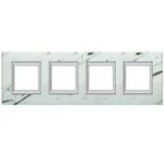 Legrand rám Axolute mramor carrara HA4802/4RMC