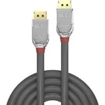 DisplayPort kabel LINDY [1x zástrčka DisplayPort - 1x zástrčka DisplayPort] šedá 3.00 m