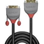 DVI prodlužovací kabel LINDY [1x DVI zástrčka 24+1pólová - 1x DVI zásuvka 24+1pólová] černá 3.00 m
