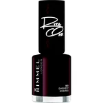 Rimmel 60 Seconds By Rita Ora rychleschnoucí lak na nehty odstín 901 Darkest Desires 8 ml