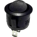 Kolébkový spínač s aretací TRU COMPONENTS R13-112L B/B RED 3V, 250 V/AC, 6 A, 1x vyp/zap, N/A, 1 ks