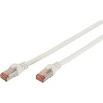 Síťový kabel RJ45 Digitus DK-1644-050/WH, CAT 6, S/FTP, 5.00 m, bílá