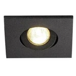 LED vestavné svítidlo SLV New Tria Mini Set 114400, 4.4 W, N/A, černá (matná)