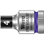Vložka pro nástrčný klíč Wera 8790 HMA, 4 mm, vnější šestihran, 1/4" (6,3 mm), chrom-vanadová ocel 05003717001