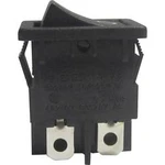 Kolébkový spínač s aretací TRU COMPONENTS TC-R13-73A-02, 250 V/AC, 6 A, 2x vyp/zap, N/A, 1 ks