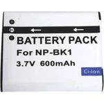 Náhradní baterie pro kamery Conrad Energy NP-BK1, 3,6 V, 600 mAh