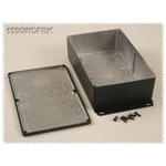 Univerzální pouzdro Hammond Electronics 1590WDFBK 1590WDFBK, 187.5 x 119.5 x 56 , hliník, černá, 1 ks