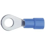 Kulaté kabelové oko Klauke 6308 6308, průřez 2.50 mm², průměr otvoru 8.4 mm, částečná izolace, modrá, 1 ks