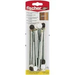 Hmoždinka do kovových rámů Fischer F 10 M 112 K 88681, Vnější délka 112 mm, Vnější Ø 10 mm, 6 ks
