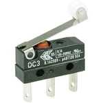 Mikrospínač s rolnou Cherry Sw. DC3C-L1RC, 250 V/AC, 0,1 A, 1x zap/(zap)