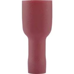 Faston zásuvka Vogt Verbindungstechnik 3944 6.3 mm x 0.8 mm, 180 °, plná izolace, červená, 1 ks