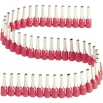 Dutinka v pásce s plastovým límcem Vogt Verbindungstechnik 460408.00050, 1,5 mm², 8 mm, červená