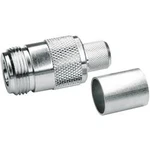 Konektor N Telegärtner J01021A0146, 50 Ω, šroubovací, PTFE, zásuvka rovná