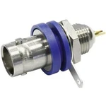 BNC zásuvka, vestavná vertikální Telegärtner J01001D1222, 50 Ω, 1 ks