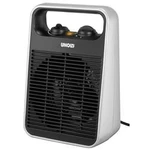 Teplovzdušný ventilátor Unold Handle 86106, 1000 W, 2000 W, černá, stříbrná