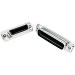 D-SUB krytka IP67 Conec 165X14749X pro 37pólovou D-SUB zásuvku, stříbrná, 1 ks