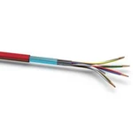 Kabel pro požární hlásiče J-Y(ST)Y VOKA Kabelwerk 10001440 10001440, 2 x 2 x 0.80 mm², červená, 500 m
