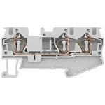 Průchodková svorka přípojka s pružinovým protitahem Siemens 8WH20030AG00, šedá, 50 ks