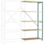 Přístavný modul regálu oddělení Manuflex RP1113.5021, (š x v x h) 1000 x 2000 x 600 mm