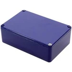 Univerzální pouzdro Hammond Electronics 1590B3CB 1590B3CB, 116 x 77 x 38 , litý hliník, modrá, 1 ks