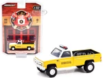 1987 Chevrolet M1008 Pickup Truck Yellow and White "Sturgeon Lake Fire Department" (Minnesota) "Fire &amp; Rescue" Series 1 1/64 Diecast Model Car by