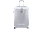 Cestovní kufr Agrado / 4 kolečka - stříbrná (L) 90l